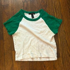 Forever 21 girls baby tee.